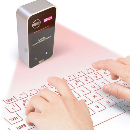 Portable Virtual Laser Keyboard Projector With Mouse [Compact / Lightweight] - ShopSkosh